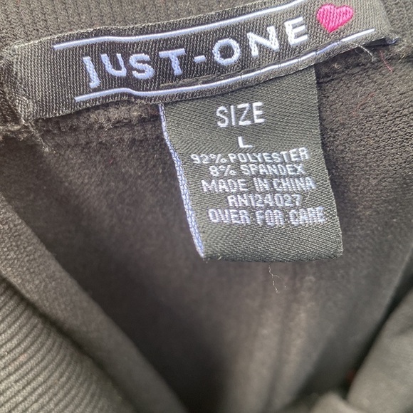 Just One Ankle Crop Leggings Size L - Picture 5 of 6